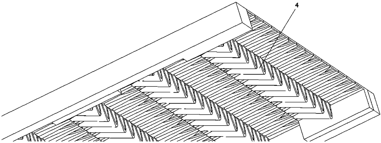 Special-shaped vibrating screen for separating silvers and tobacco shreds and screening method