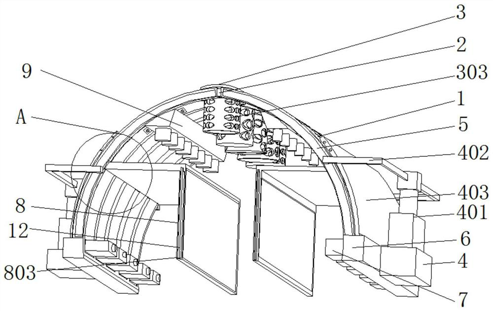 Centralized regulation and control system for greenhouse breeding environment