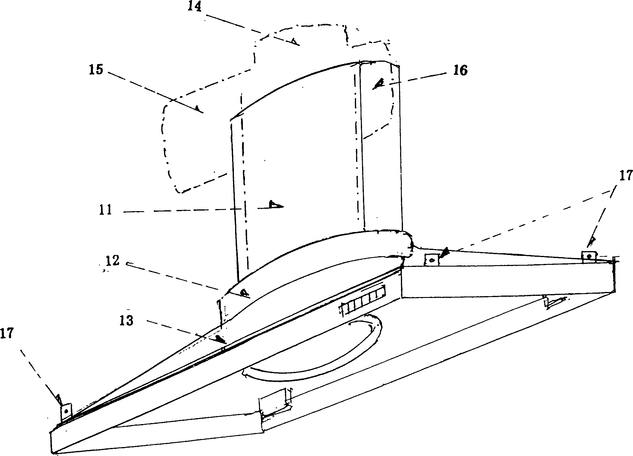 Magnetic suspension drum rotor type full automatic kitchen ventilator