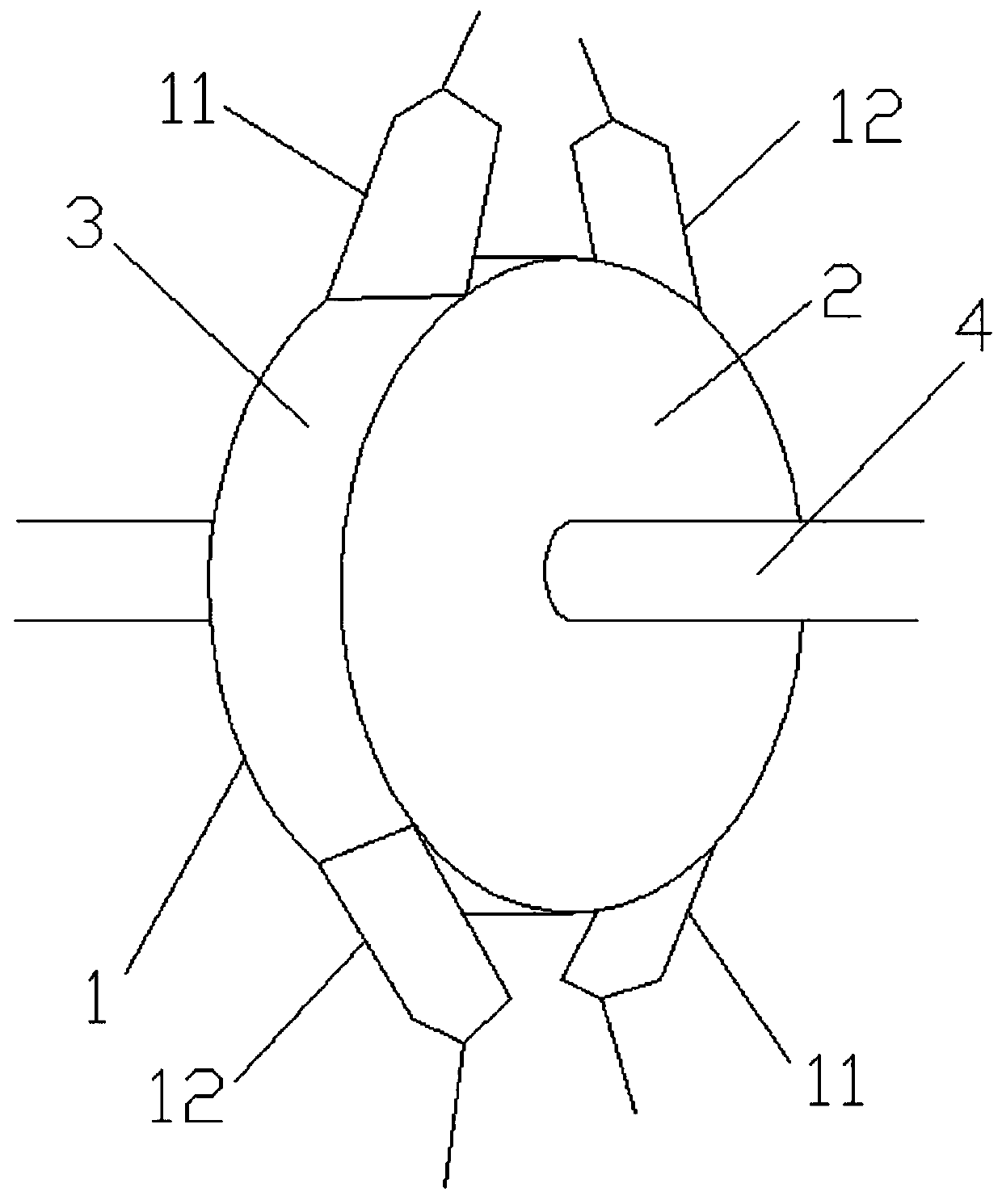 Hydraulic driving rotating disk