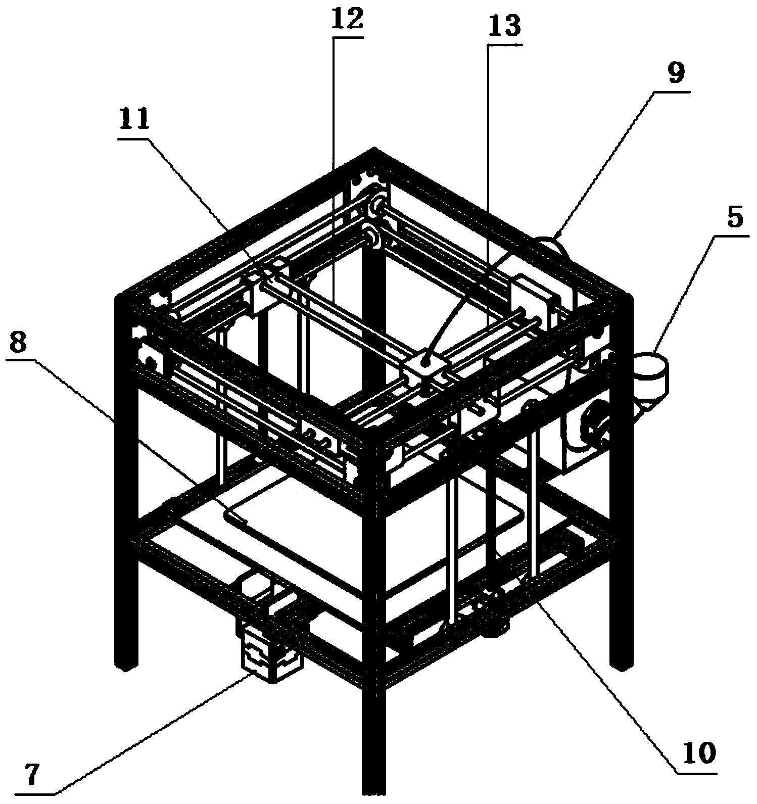 Three-dimensional waxing printer and using method thereof