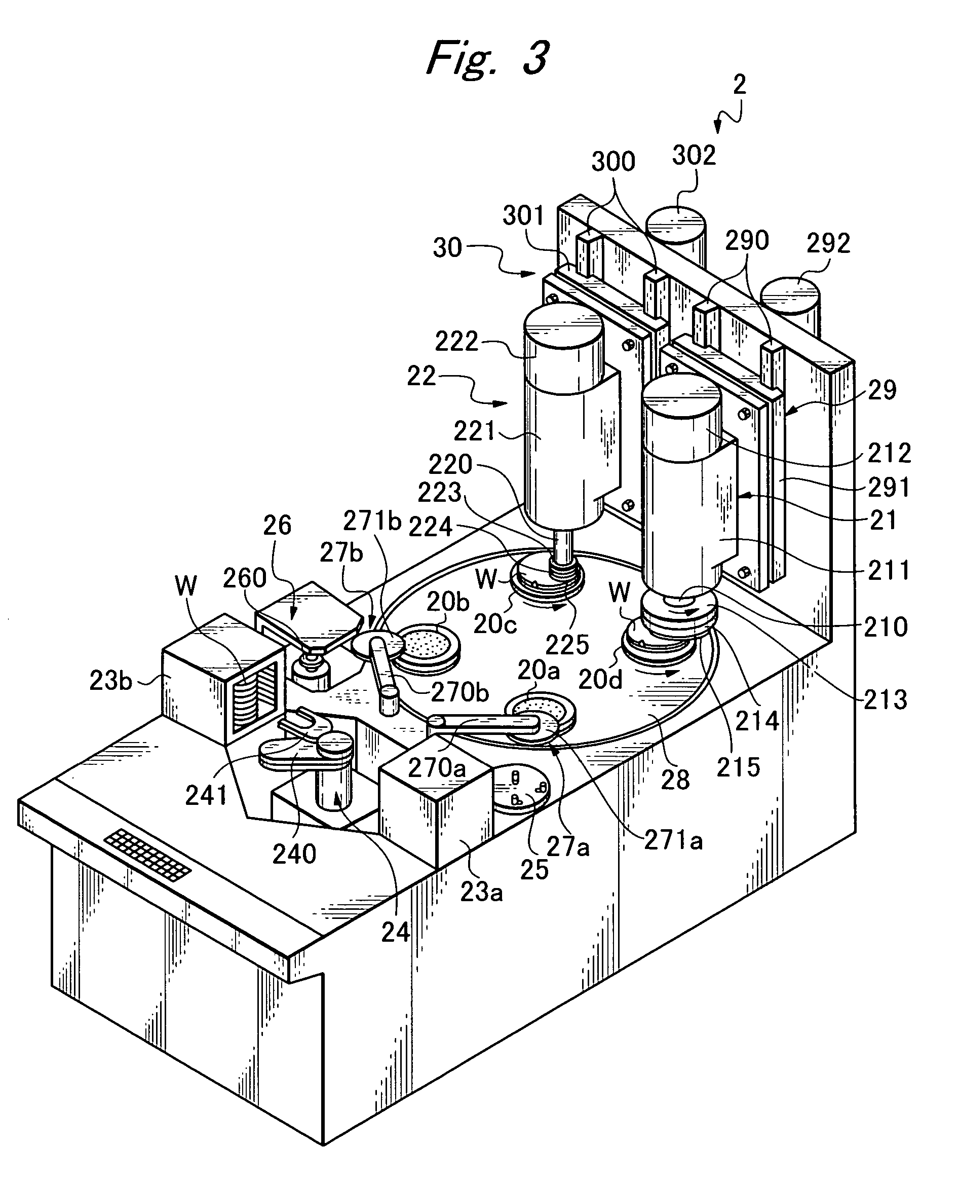 Processing method and grinding apparatus of wafer