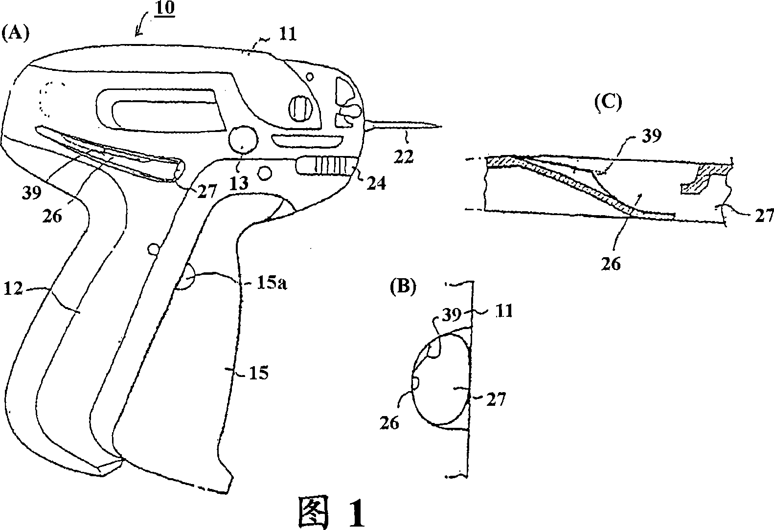 Device for attaching fasteners