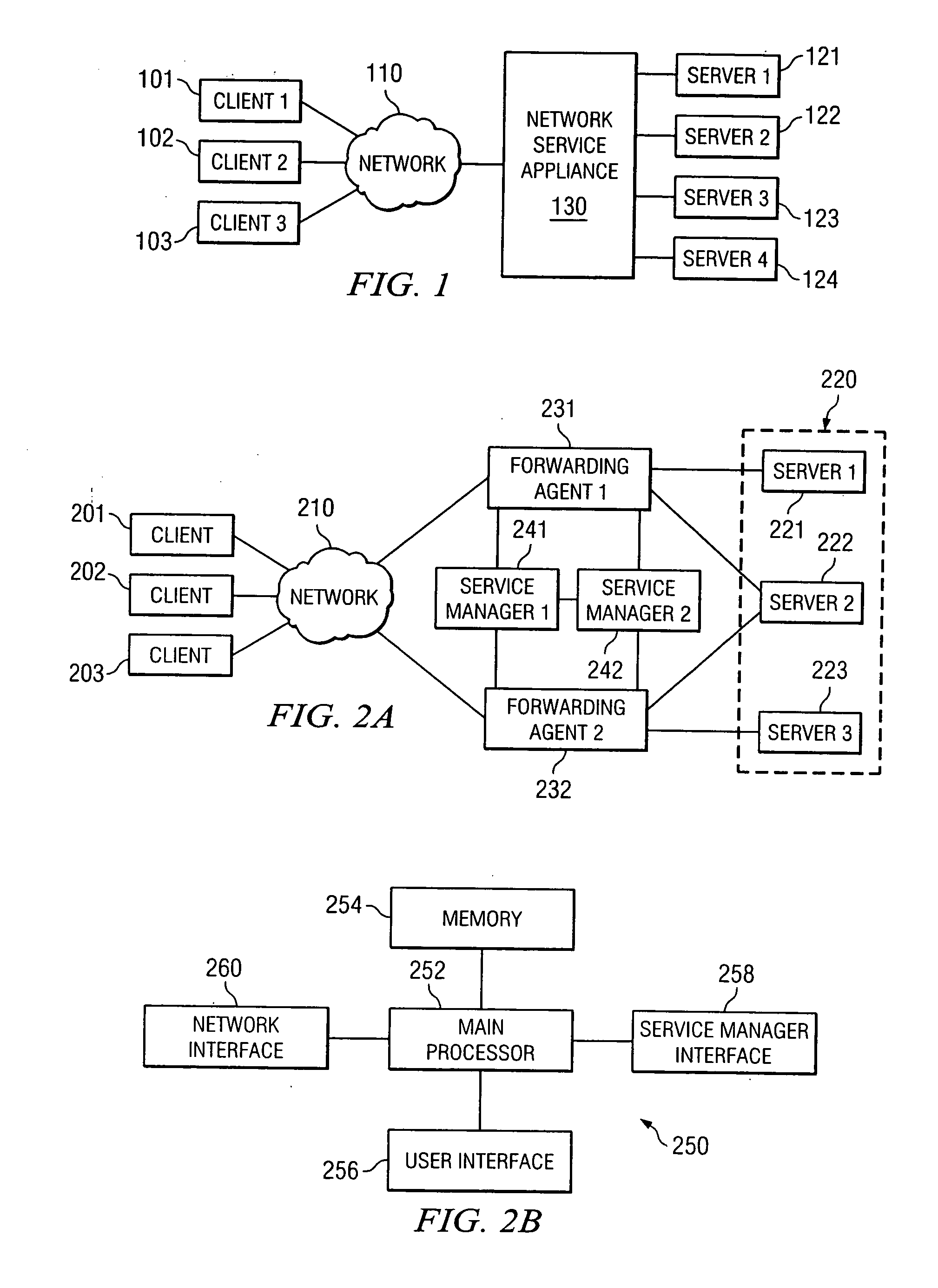 Load balancing using distributed forwarding agents with application based feedback for different virtual machines