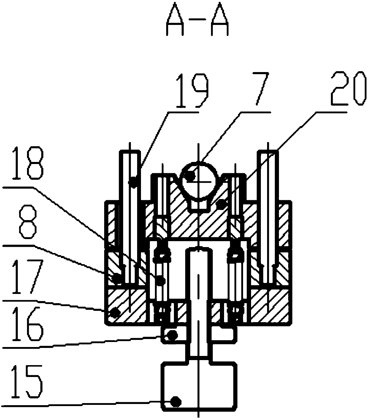 Side support pad precision adjustment and positioning device for large-aperture mirrors