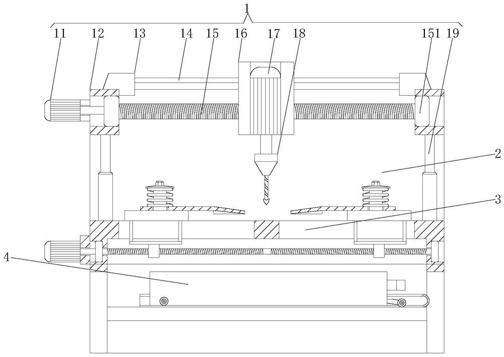 A machined drilling device