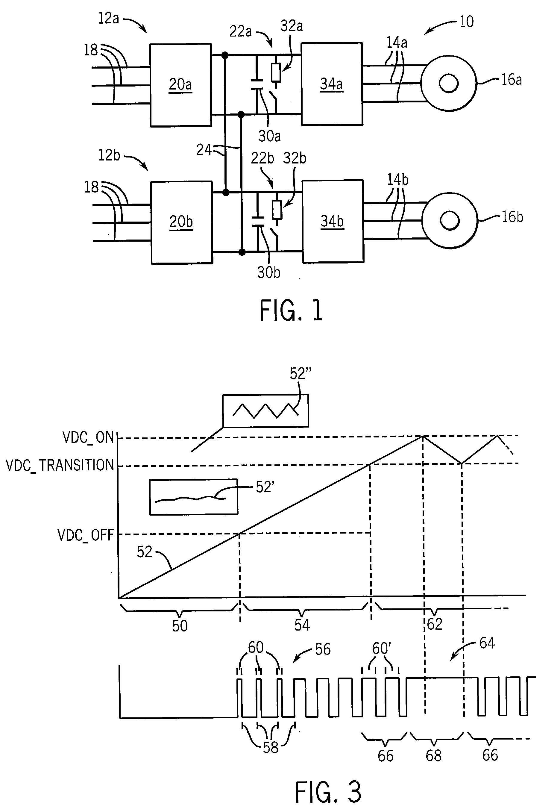 Electric motor drive employing hybrid, hysteretic/pulse-width-modulated dynamic braking