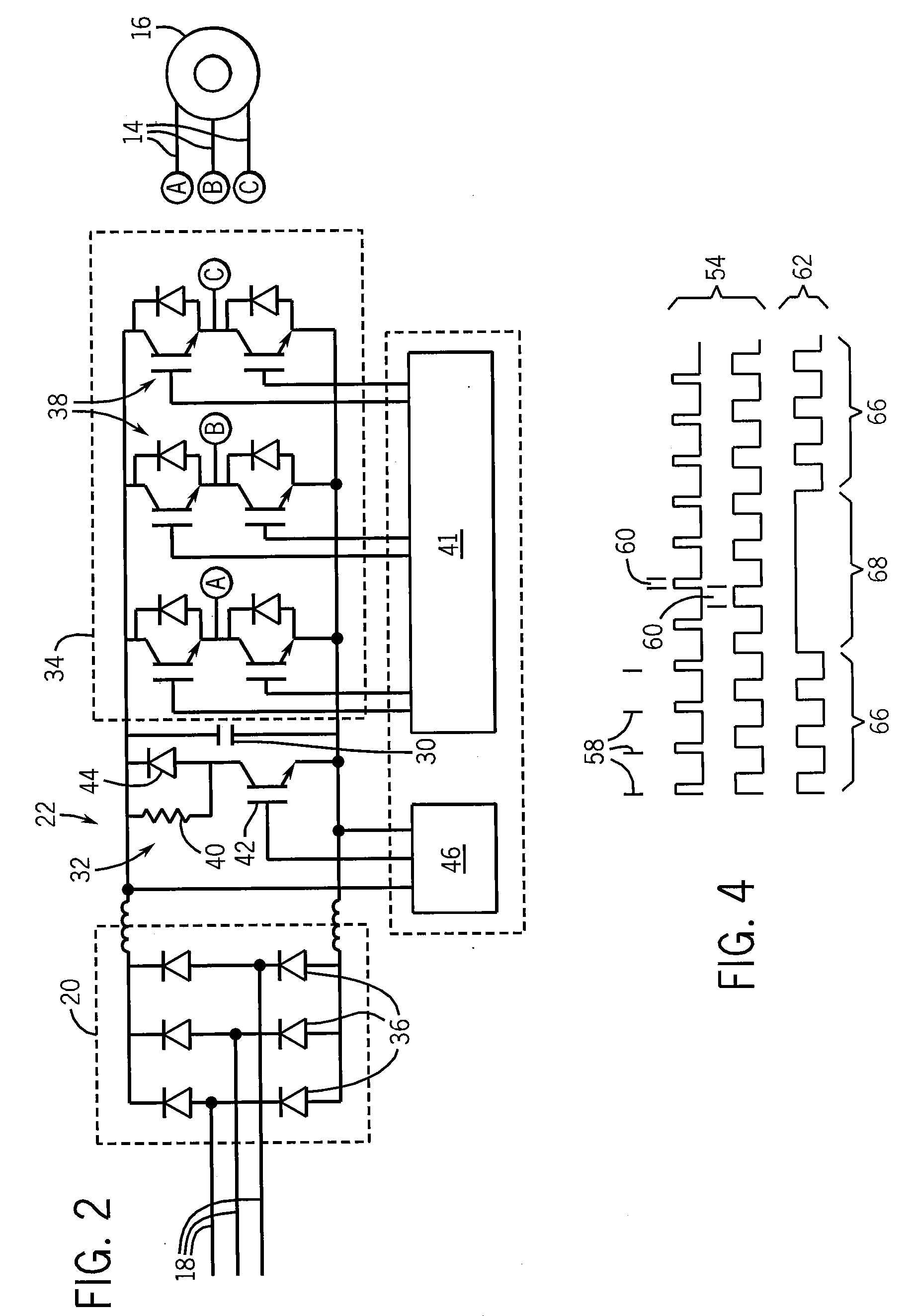 Electric motor drive employing hybrid, hysteretic/pulse-width-modulated dynamic braking