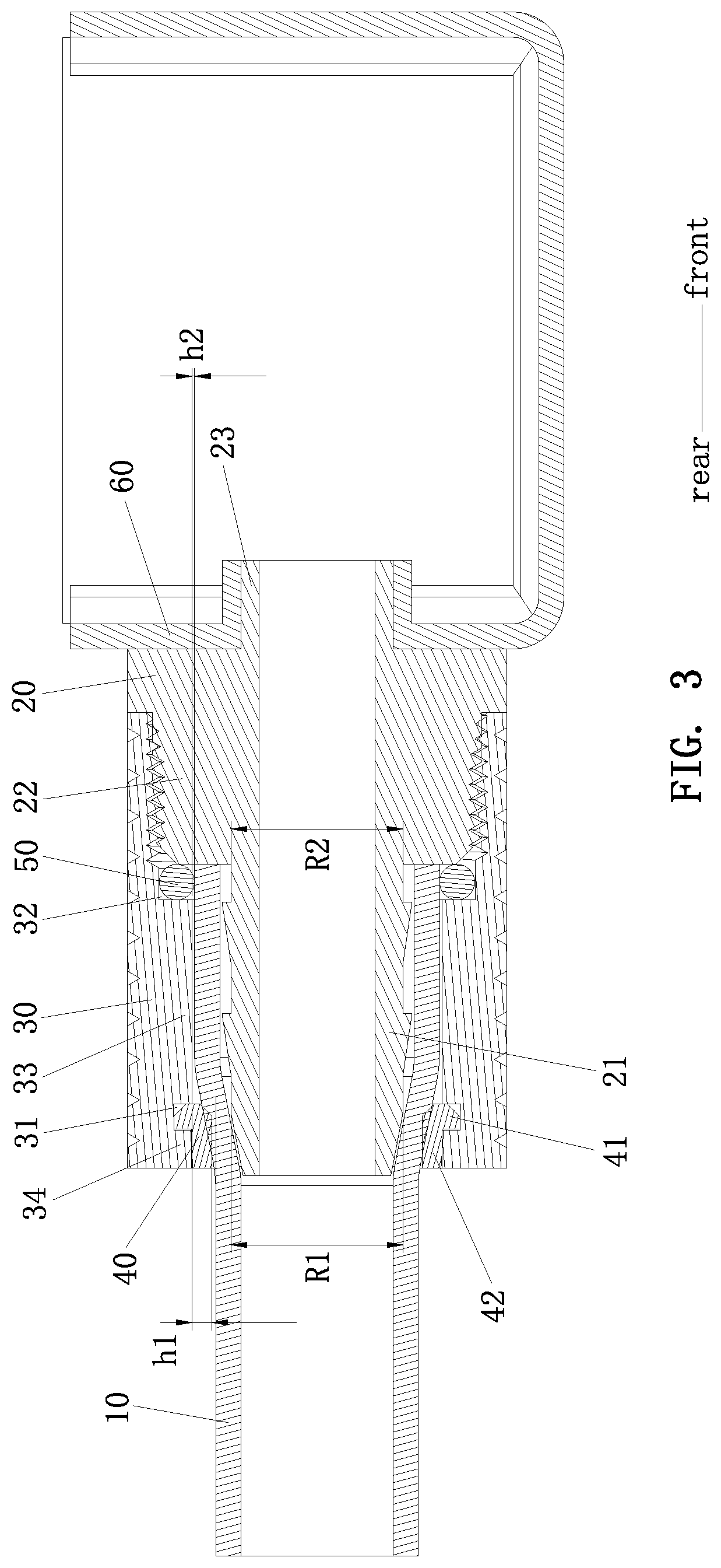 Leak-proof tube fitting assembly structure
