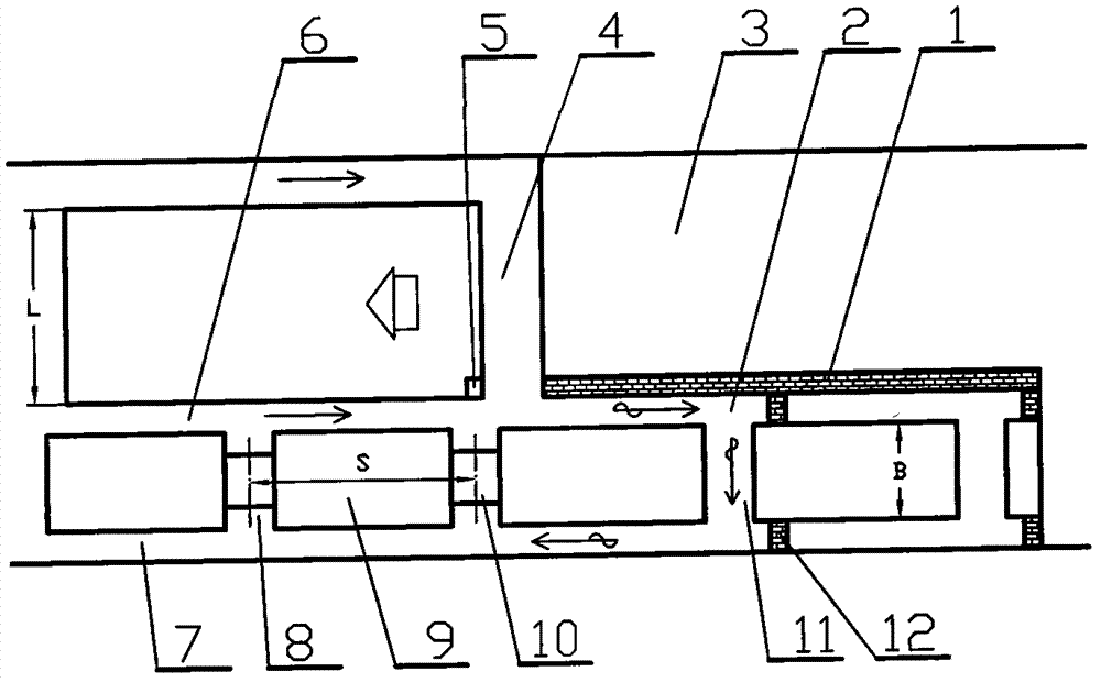 Short-section temporary gob-side entry retaining method