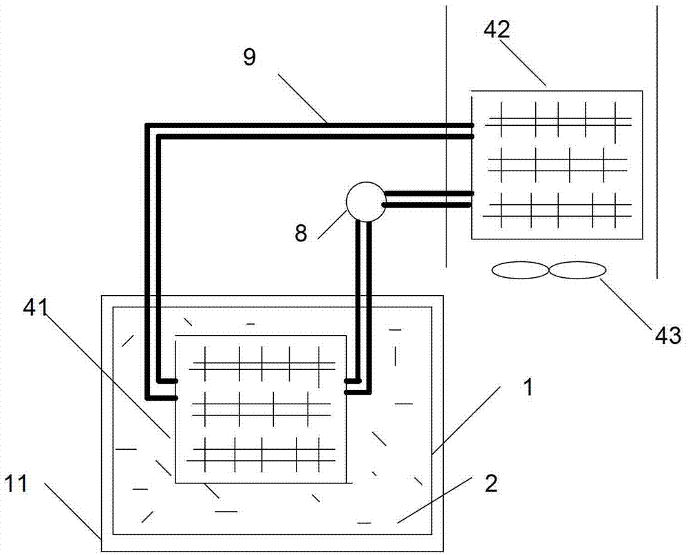 Self-heating heat storage and cold storage air conditioning system and electric vehicle