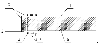 Adsorption and connection device for light steel keel