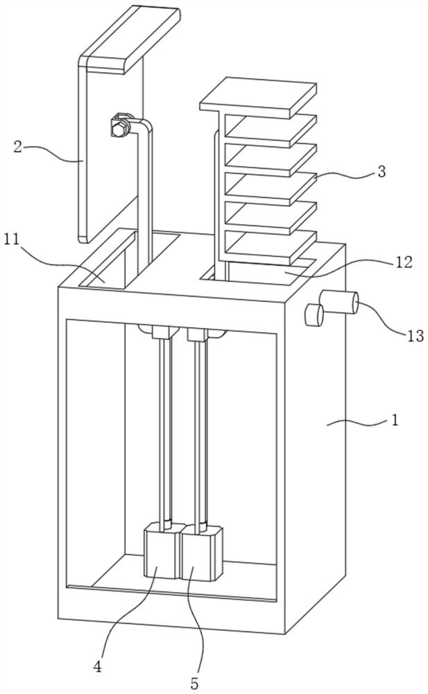 Case display device for law teaching