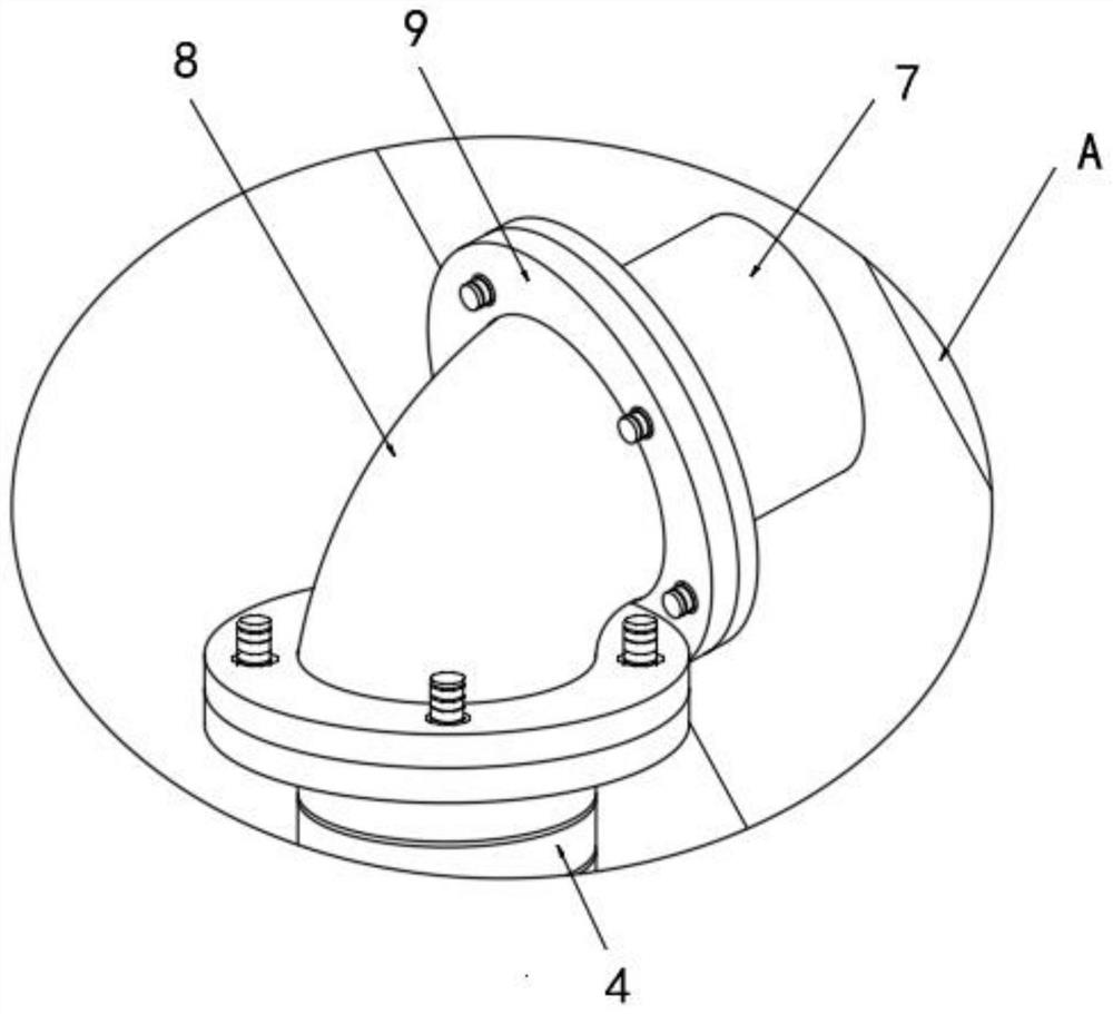 Dustproof blanking equipment for alloy ingredient processing