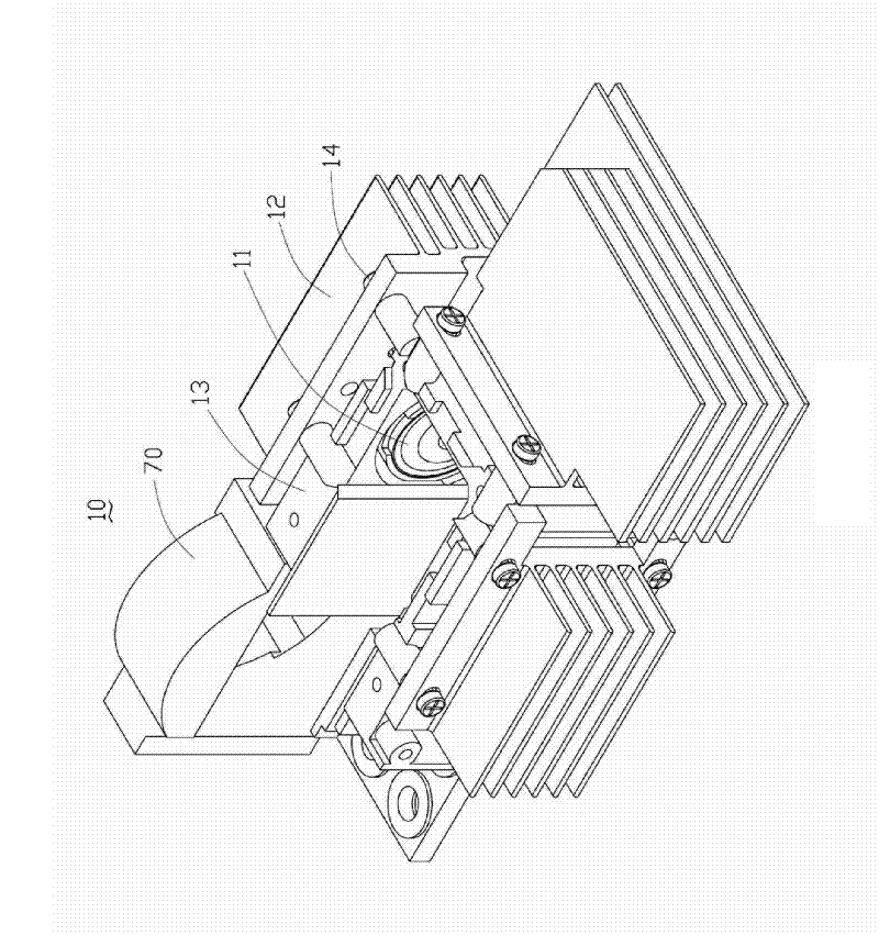 Light source module and projector using the same