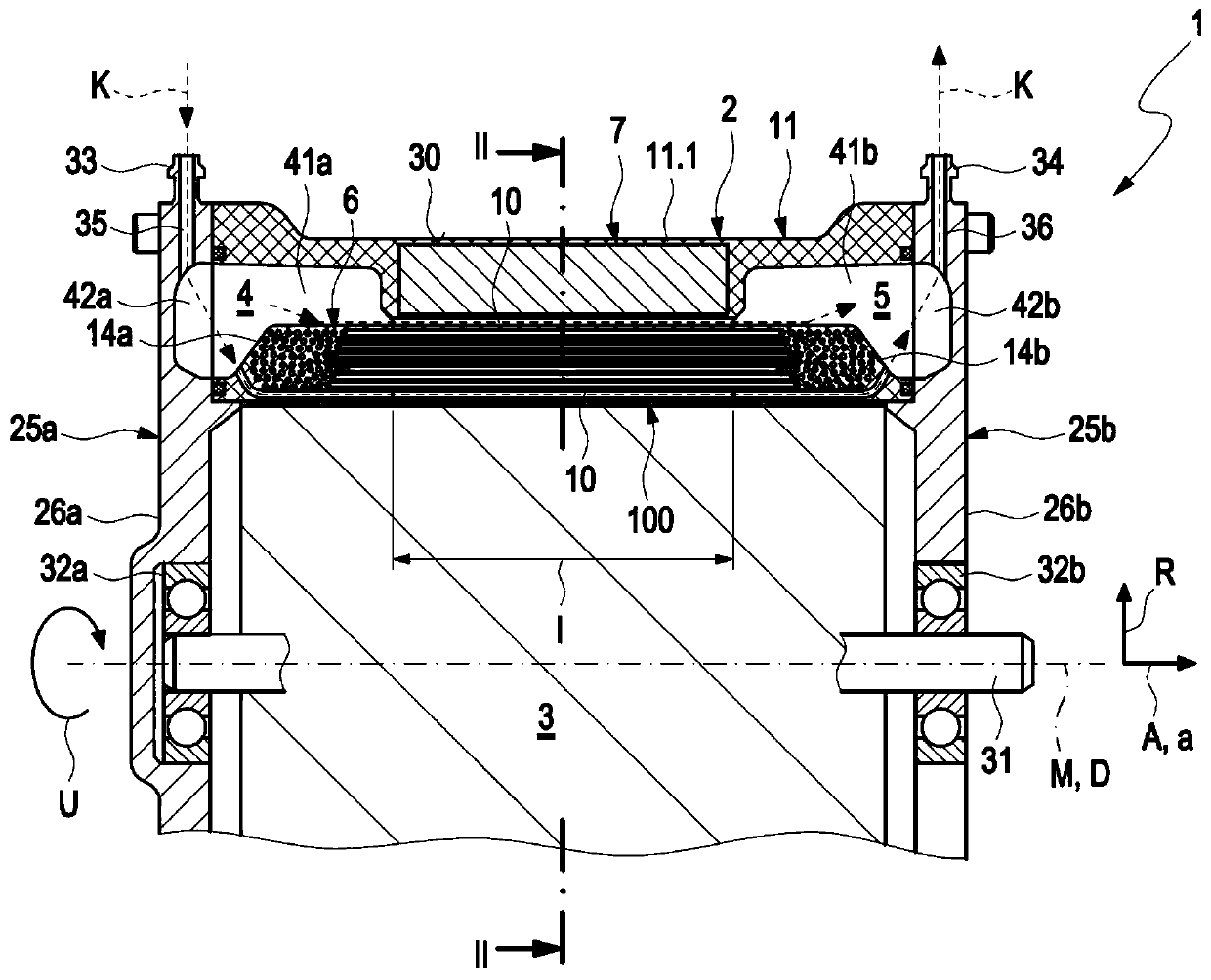 Insulation body for an electrical machine