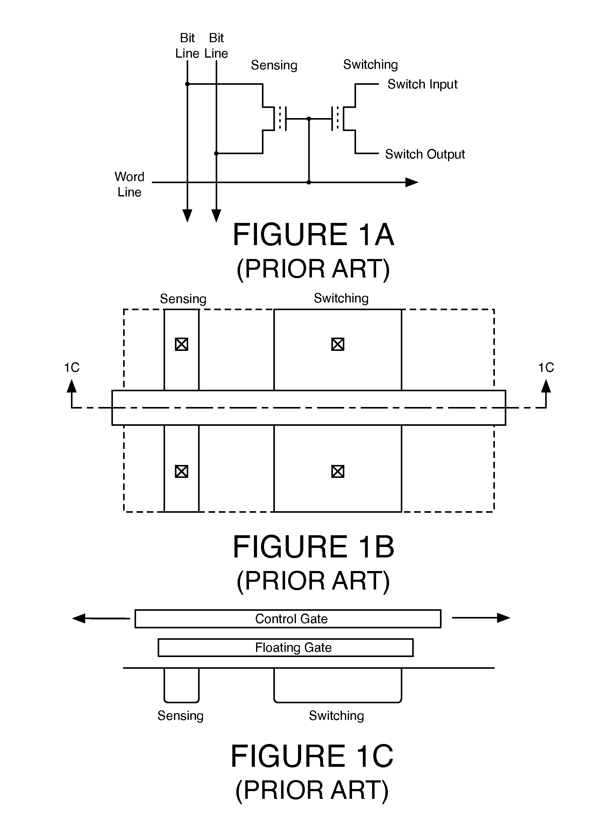 Front to back resistive random access memory cells