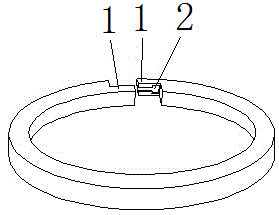 Piston ring structure