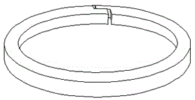 Piston ring structure