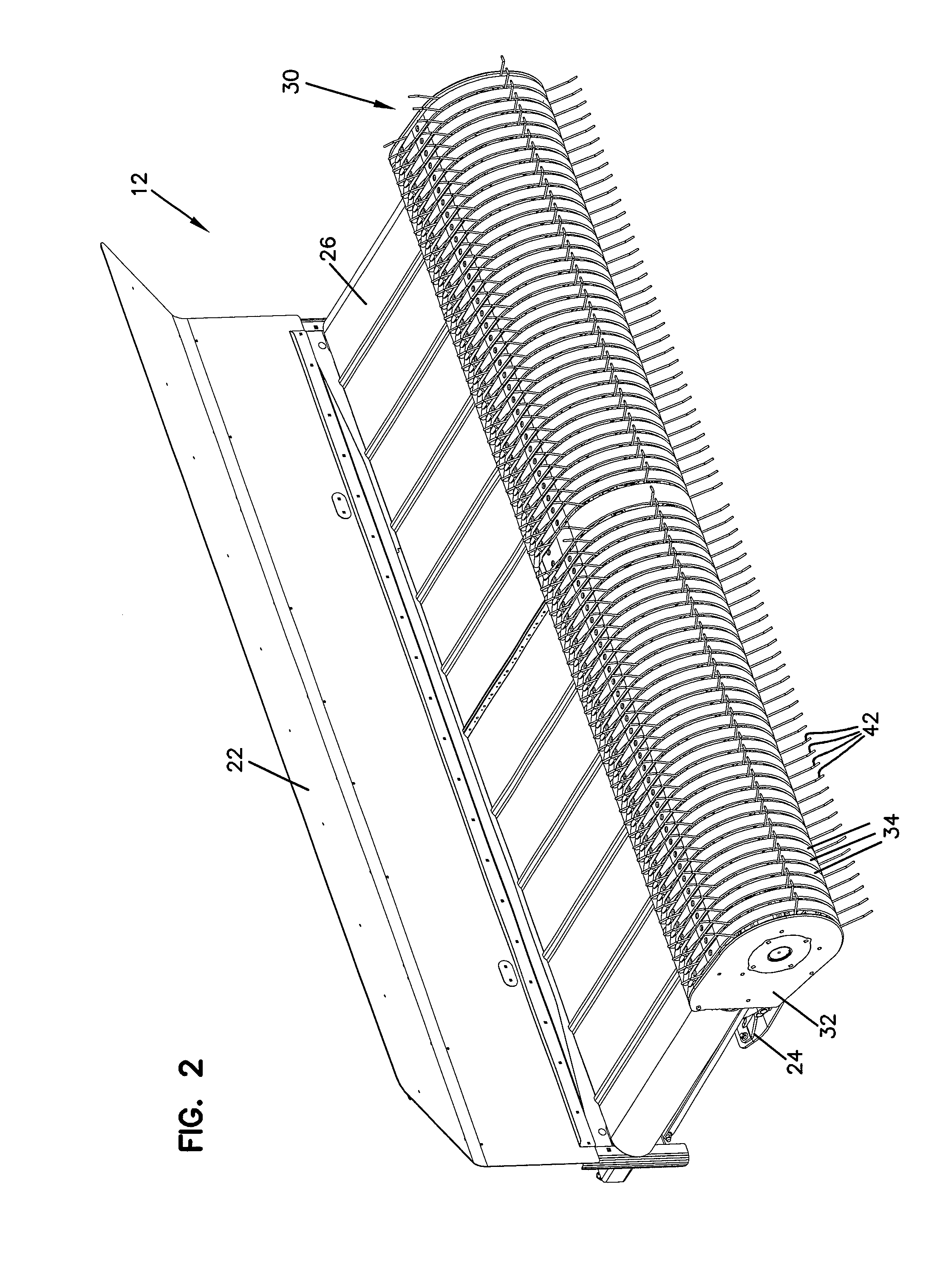 Tine assembly