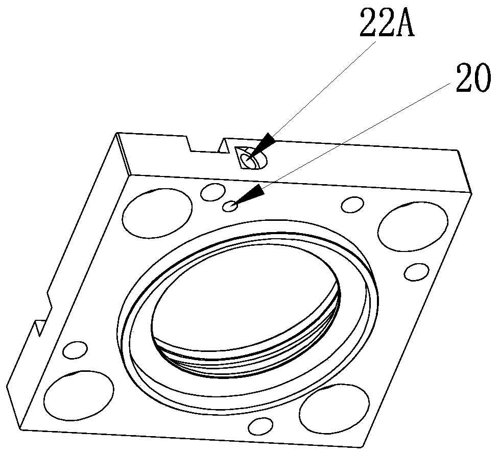 Air-tight seal structure for driven tool holder