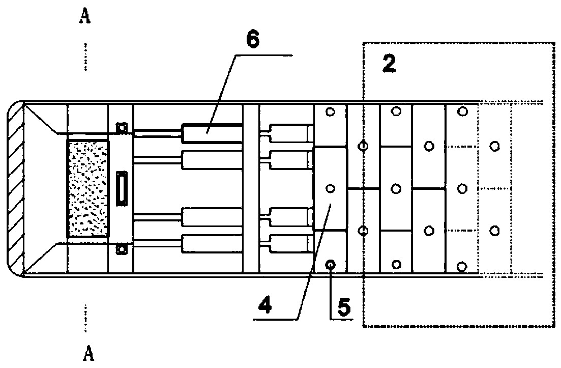 Equipped device and method for seismic wave advanced prediction for double-shield rock boring machine