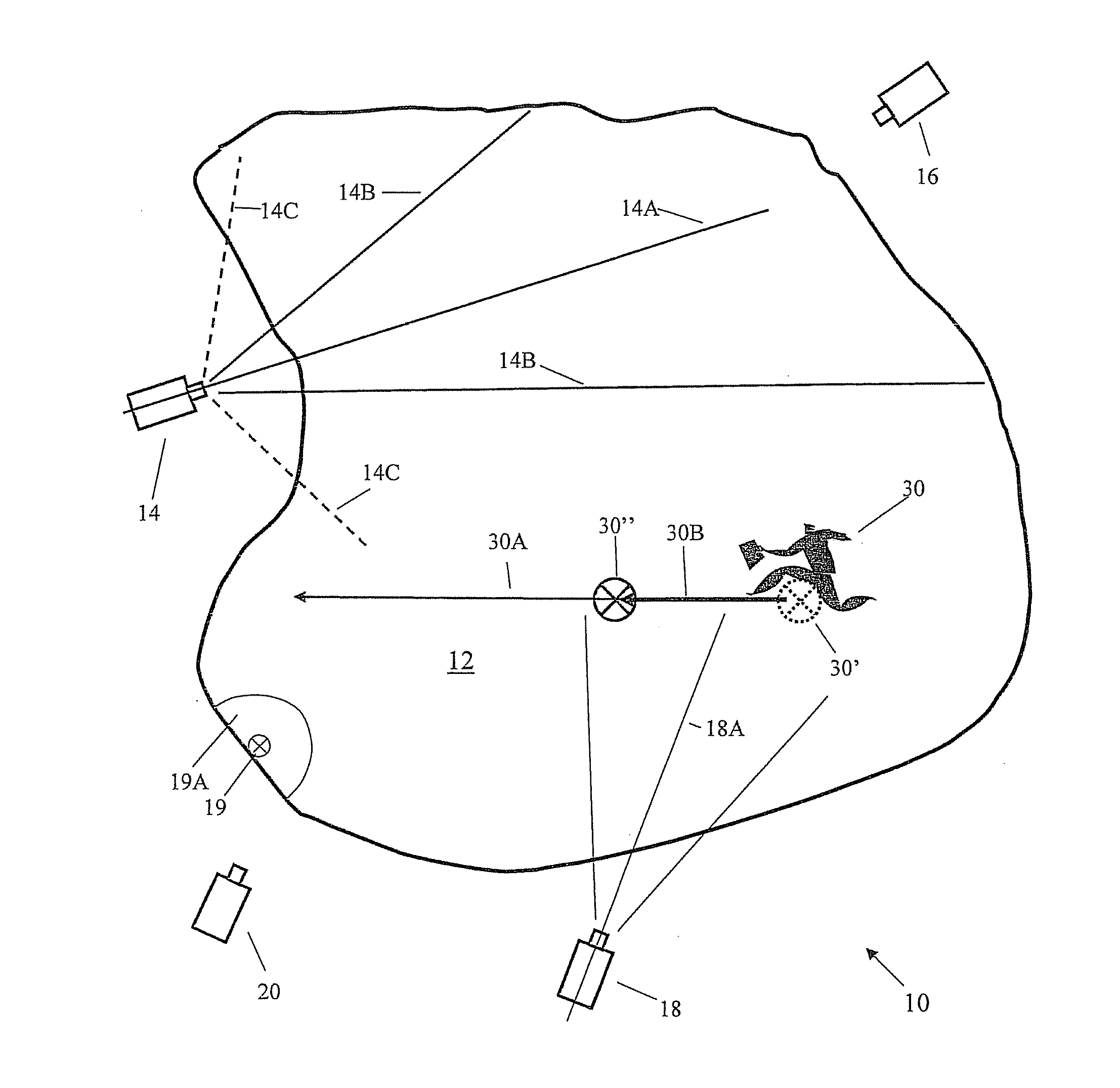 Continuous geospatial tracking system and method