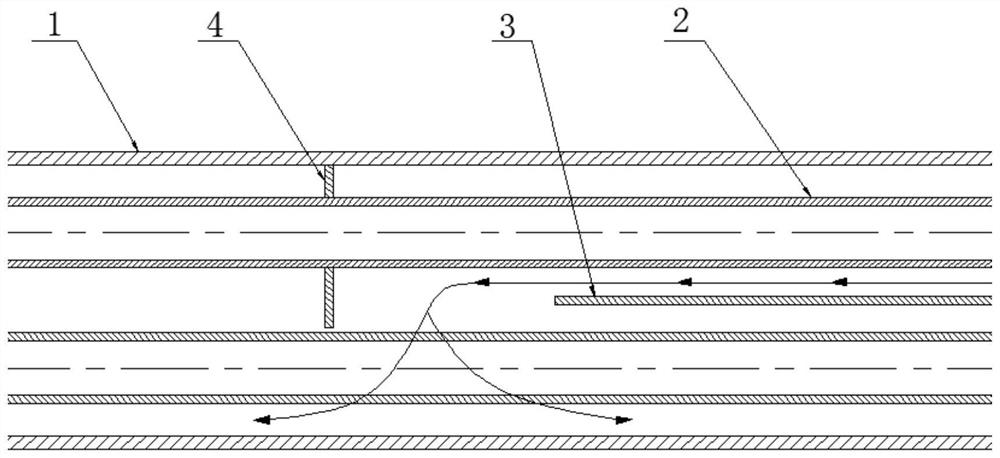 A ceiling type indoor heating device