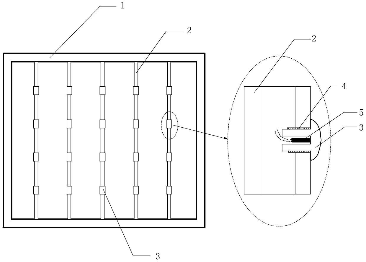 Fault detection device and method for a flue transducer