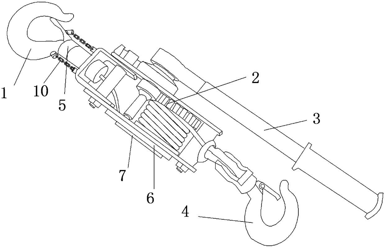 Tightening instrument for power transmission and distribution lines