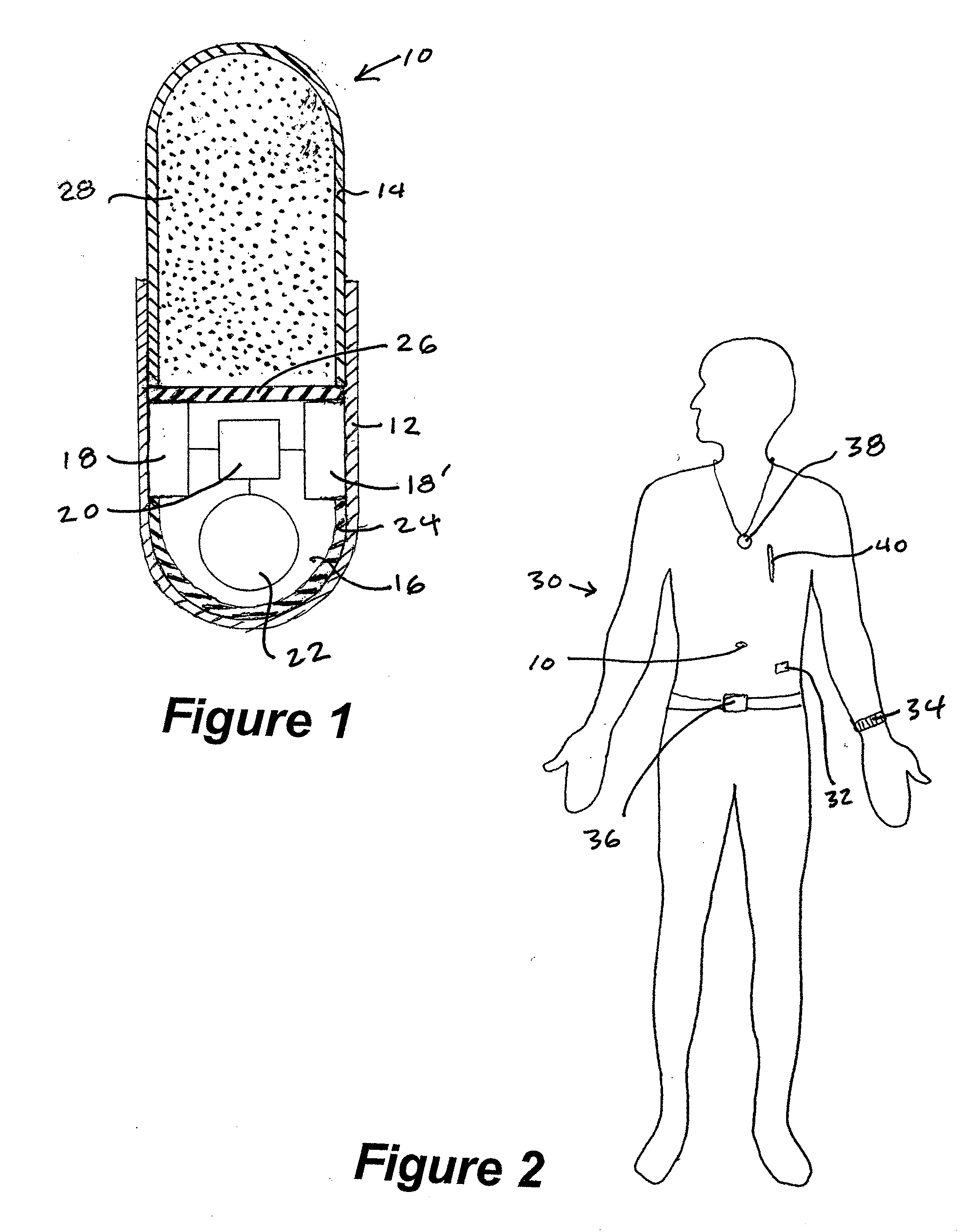Method and system for monitoring and analyzing compliance with internal dosing regimen