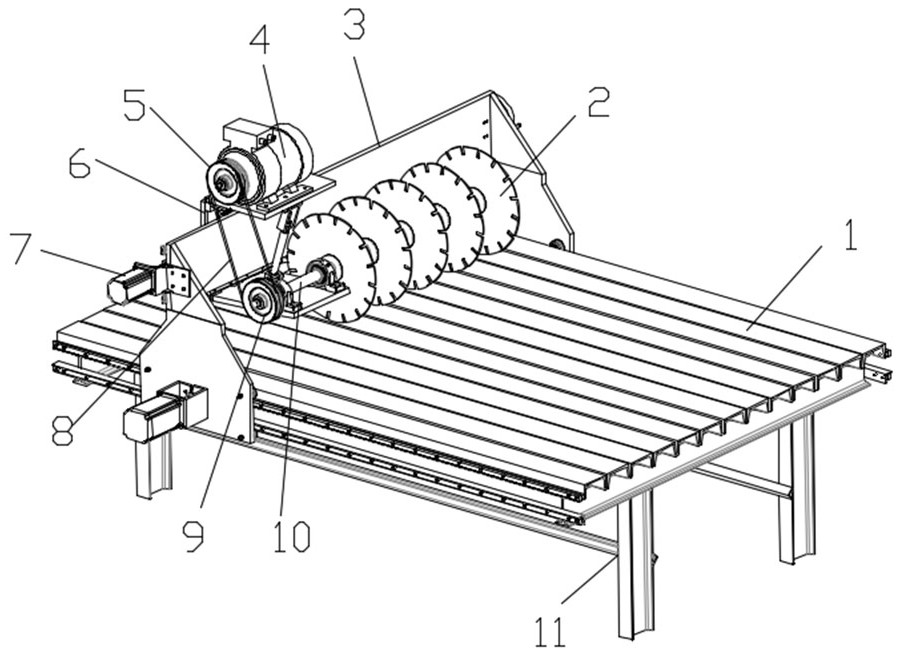 Cutting equipment for insulation board machining