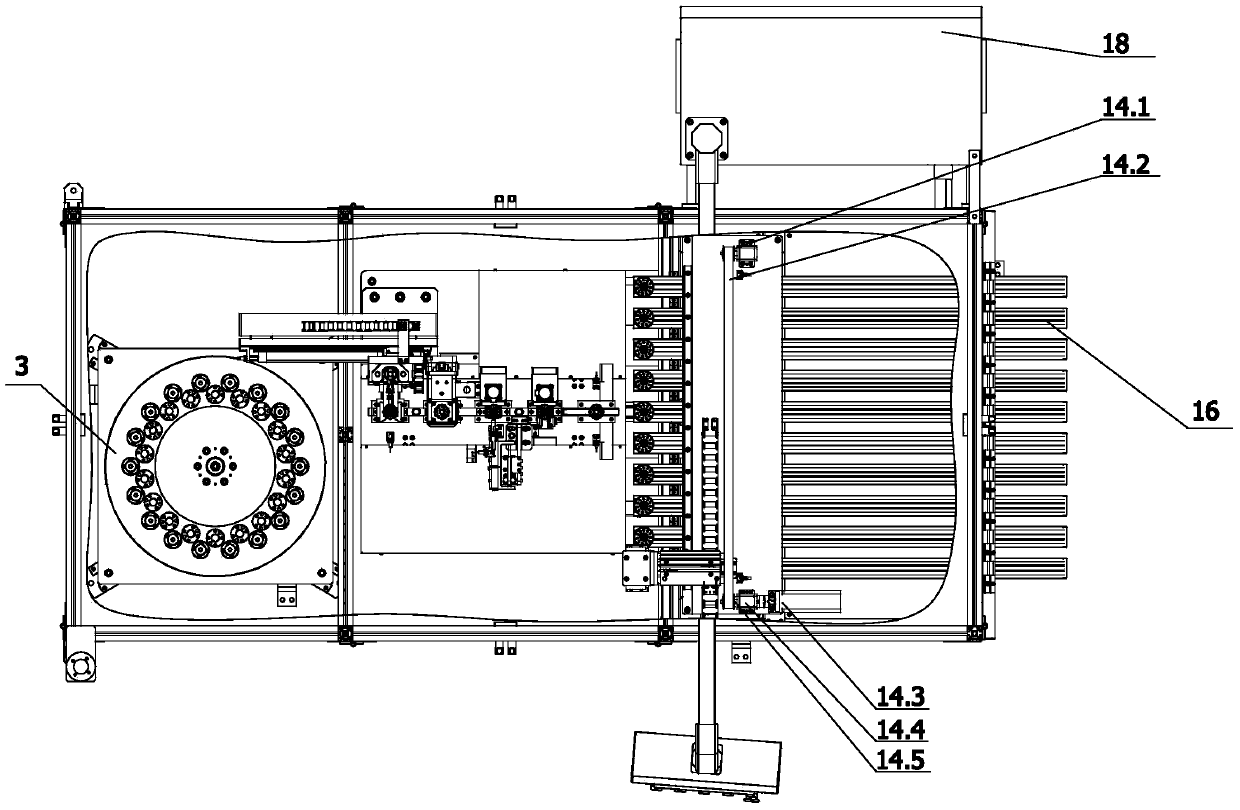 Full-automatic rotor measuring machine