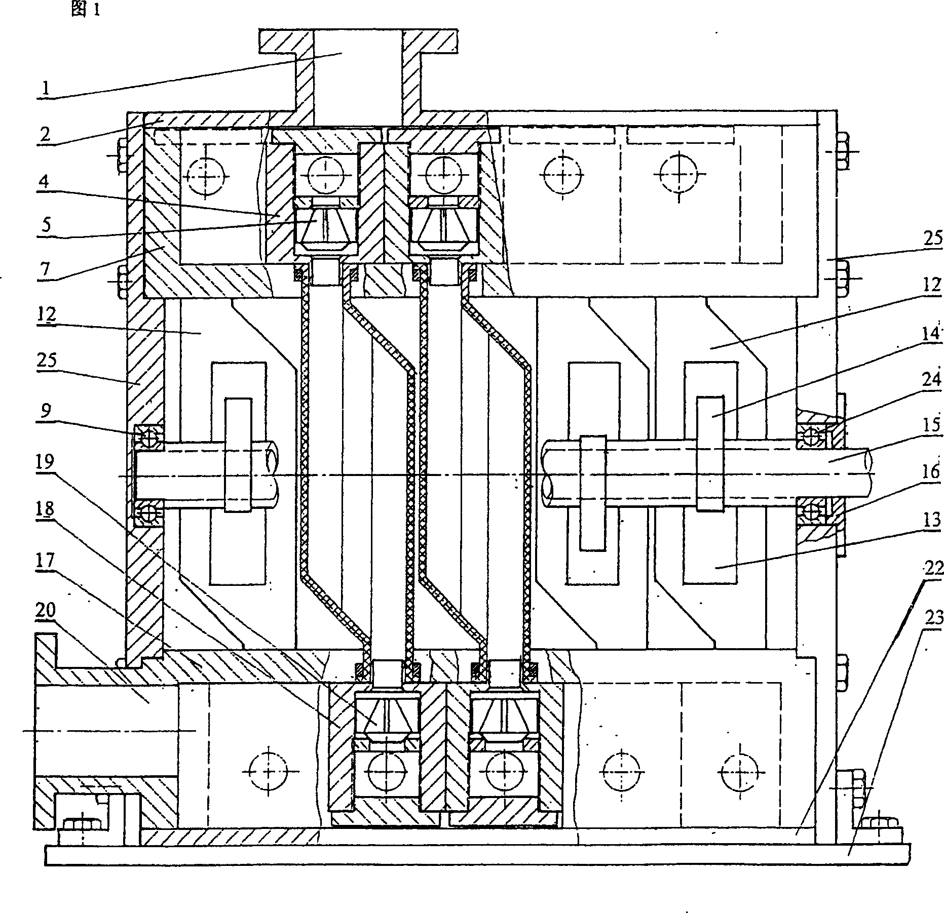 Multiple double-cavity conjoined capsule type high flow leakproof pump