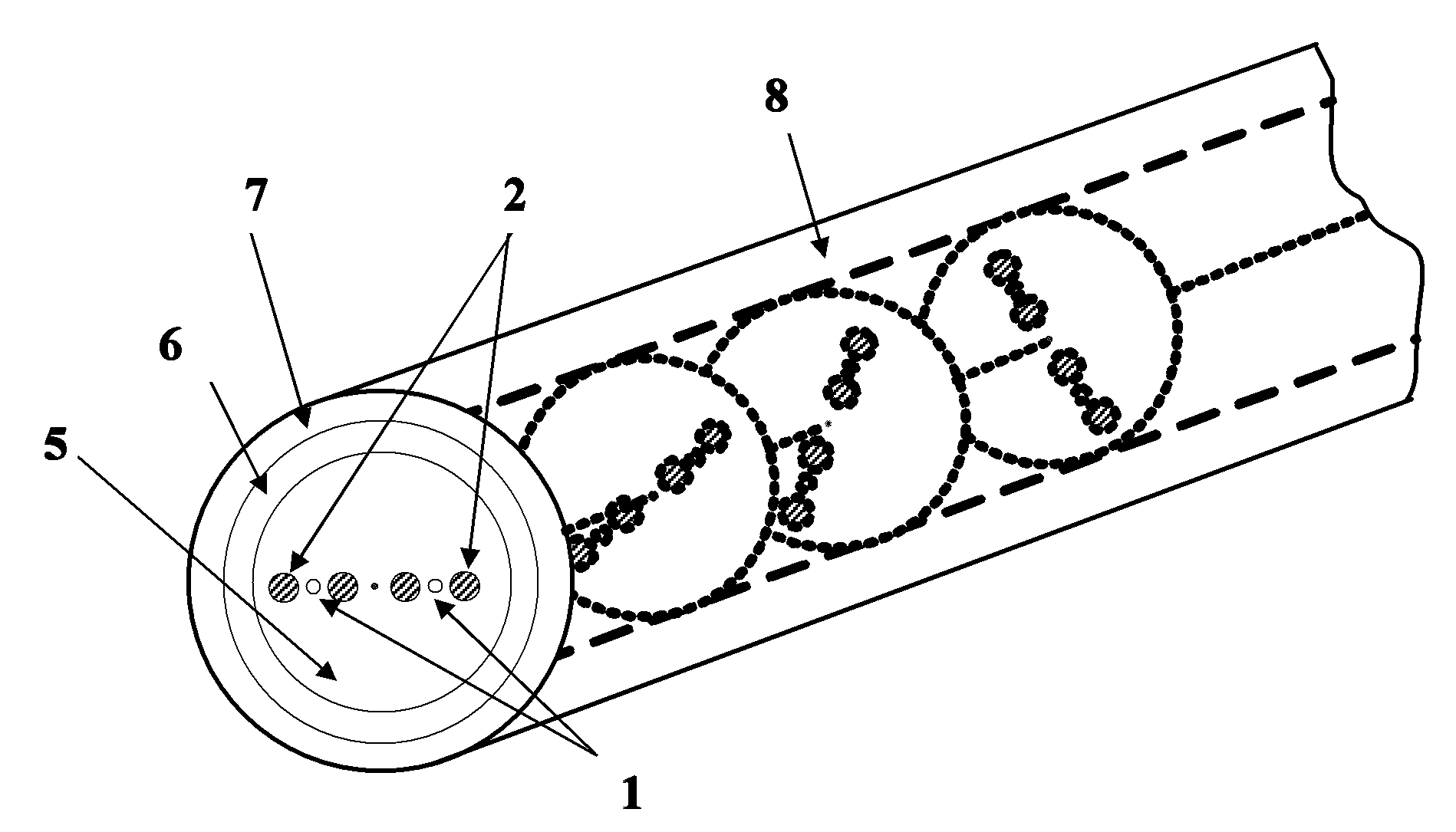 Polarization maintaining double-clad optical fiber having helical structure and manufacturing method thereof