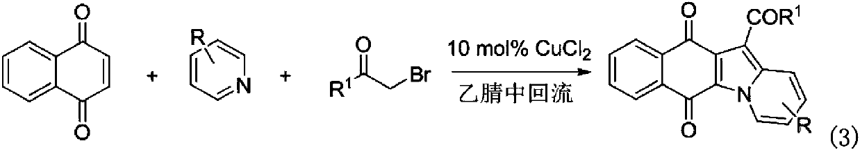 Benzo[f]pyridin[1,2-a]indole-6,11-dione derivative and preparation method thereof