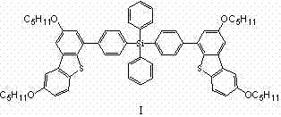 A kind of organic charge transport material that can be used for OLED display and preparation method thereof