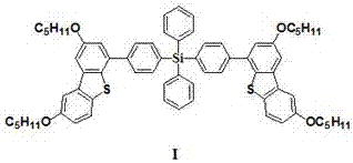 A kind of organic charge transport material that can be used for OLED display and preparation method thereof