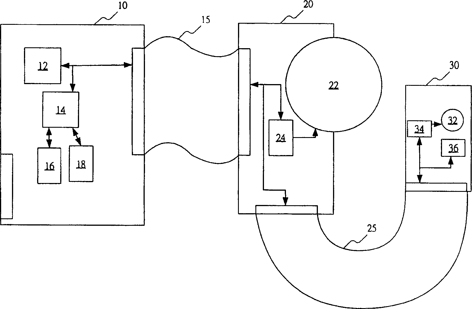 Connecting wire arranging method in disc device