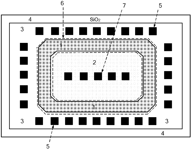 Electrostatic discharge (ESD) protection structure between silicon-on-insulator (SOI)/CMOS integrated circuit power supply and ground