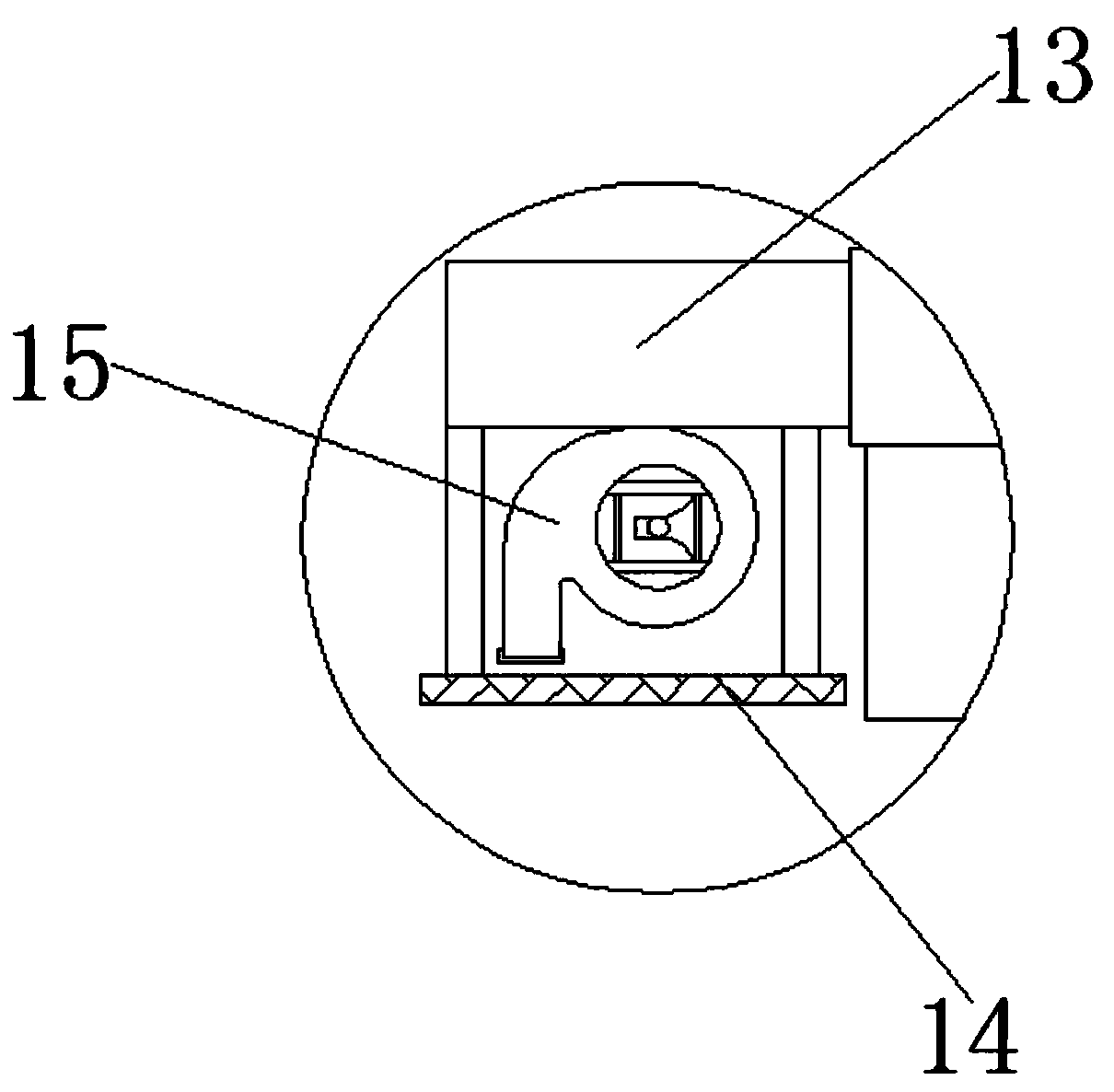 Medical operation tool cleaning device