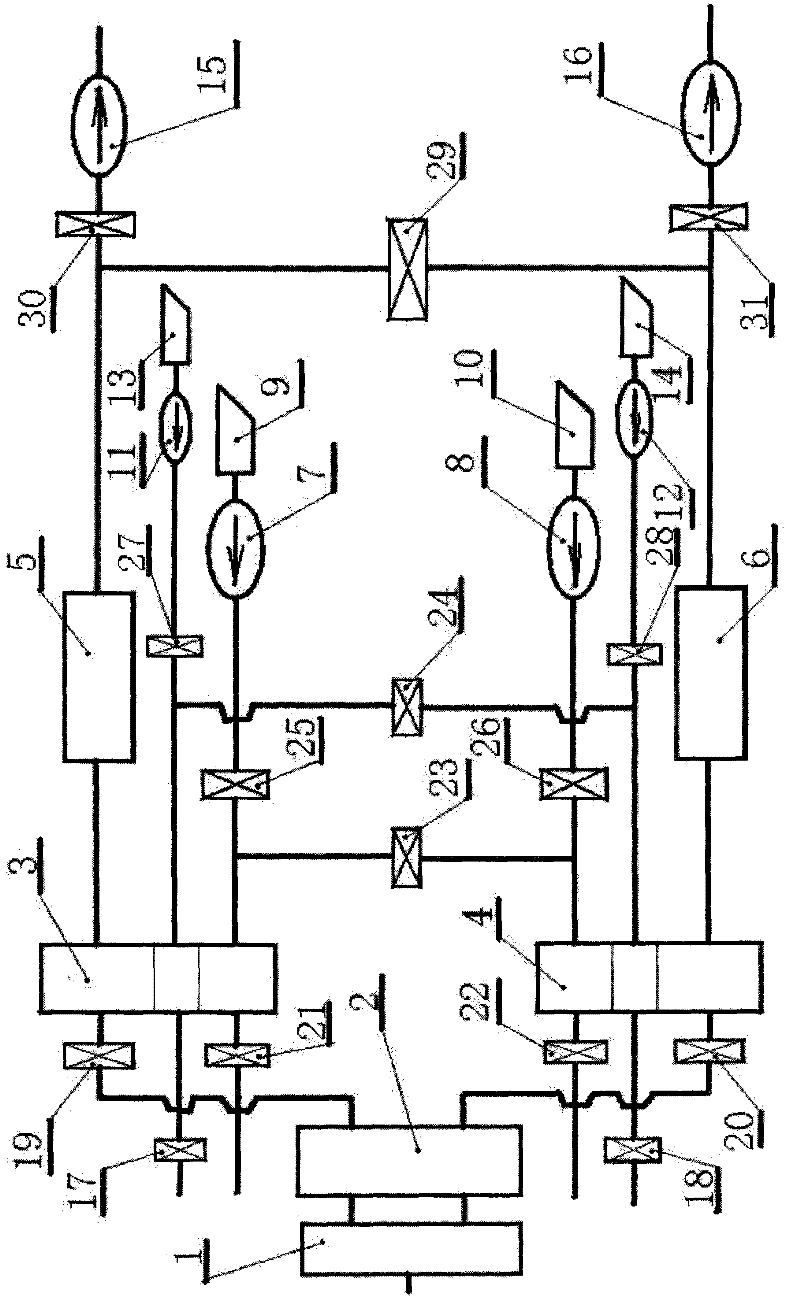 Side-to-side thermal deashing method for rotary air preheater