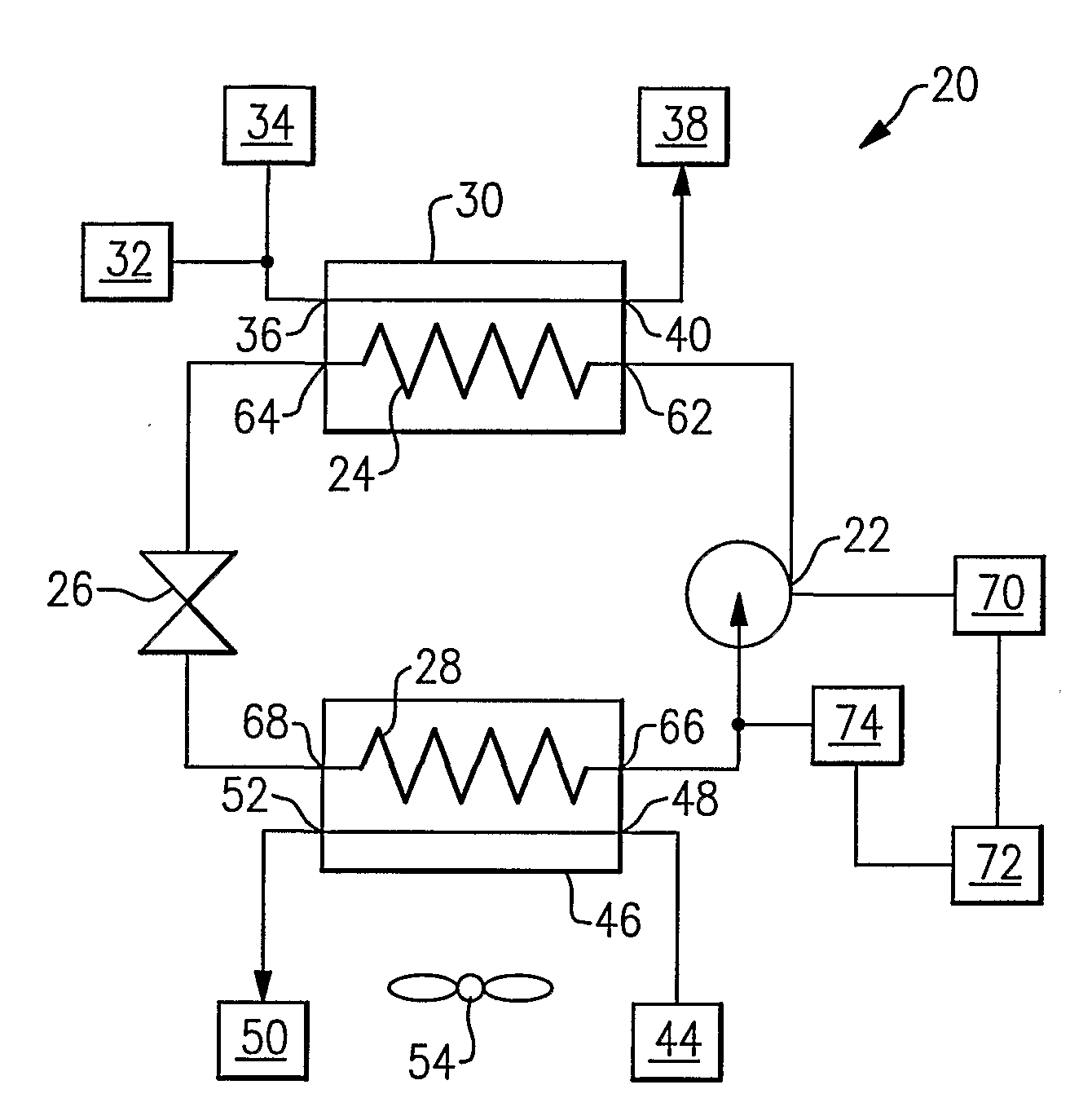 Heat Pump Water Heating System Using Variable Speed Compressor