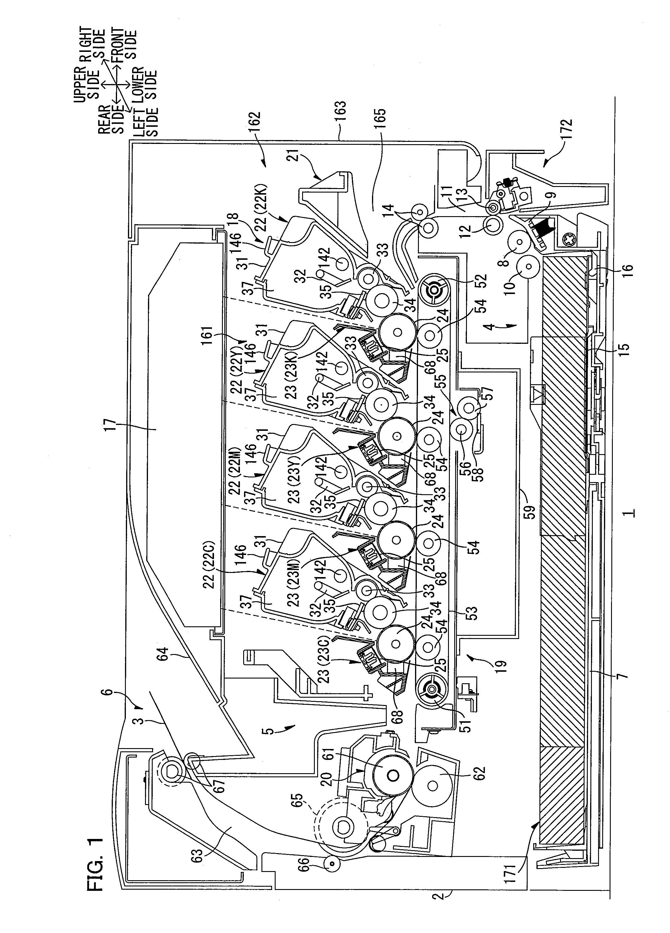 Developer cartridge, image carrier unit, and image forming apparatus