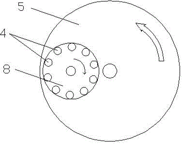 A kind of synthetic diamond composite sheet turning tool grinding device