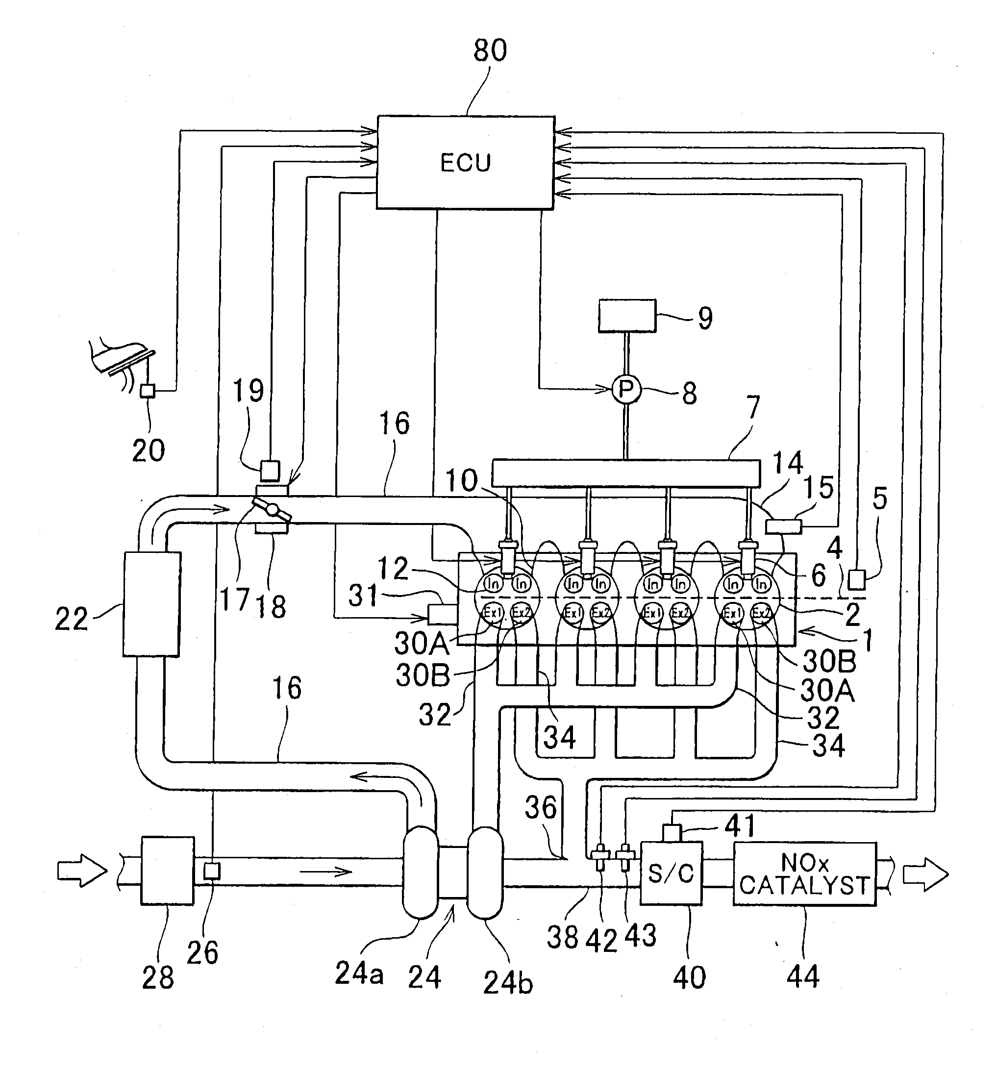 Control system and control method for vehicle