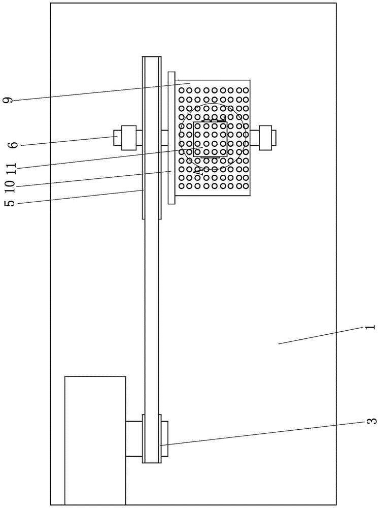 An electric tea screening device