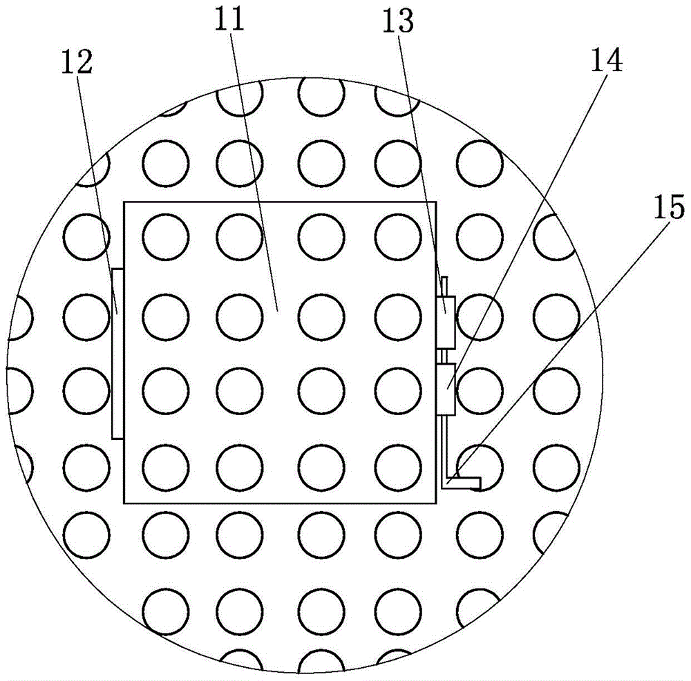 An electric tea screening device