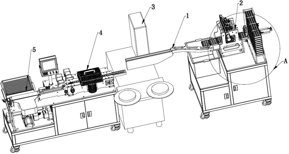Fully-automatic battery label sleeving equipment