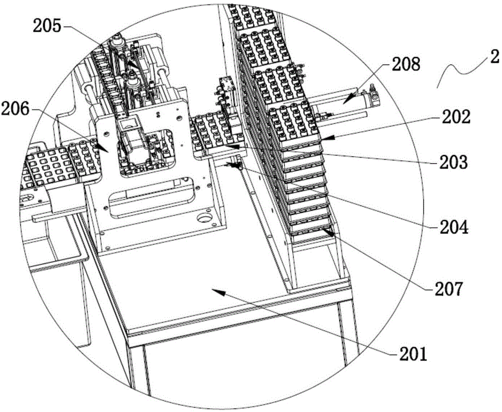 Fully-automatic battery label sleeving equipment